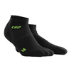 Damskie niskie skarpetki kompresyjne CEP Dynamic+ Ultralight LOW-CUT Czarne