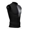 Koszulka bez rękawów kompresyjna do biegania COMPRESSPORT Trail Postural Tank Top