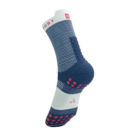 Skarpety do biegania COMPRESSPORT PRO RACING SOCKS RUN HIGH V4.0 Wysokie za kostkę