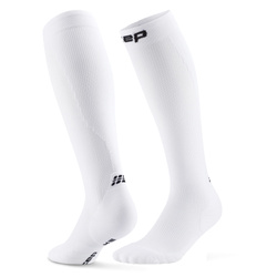 Damskie długie skarpety kompresyjne sportowe CEP 5.0 Core Run Podkolanówki