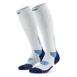 Męskie długie skarpety kompresyjne sportowe CEP 5.0 Core Run Podkolanówki