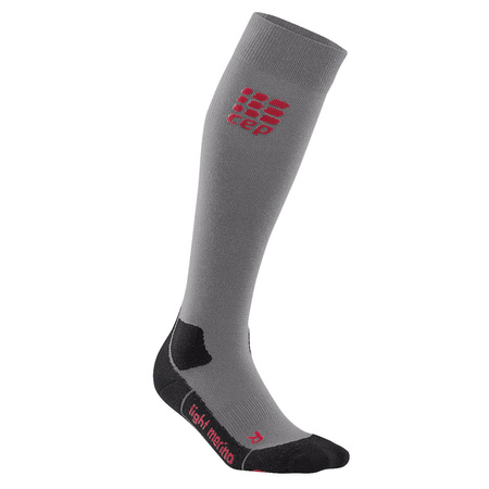Męskie Skarpety kompresyjne CEP Outdoor Light Merino Podkolanówki