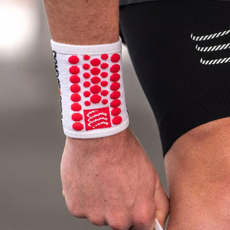 Frotki na nadgarstek COMPRESSPORT Sweatbands 3D.DOT 2 sztuki