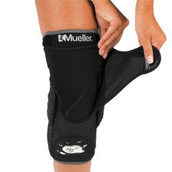 Stabilizator stawu kolanowego Mueller HG80 z Kevlarem Orteza kolana z zawiasami trójosiowymi