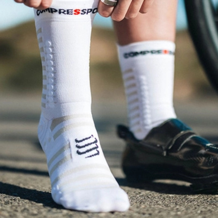 Skarpety rowerowe COMPRESSPORT PRO RACING SOCKS BIKE V4.0 Ultralight