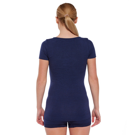Koszulka damska z krótkim rękawem BRUBECK COMFORT MERINO Bielizna termoaktywna Wełna Merynosa