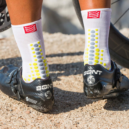Skarpety rowerowe COMPRESSPORT PRO RACING SOCKS BIKE V3.0