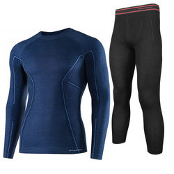 Bielizna termoaktywna męska Brubeck ACTIVE WOOL komplet Wełna MERINO