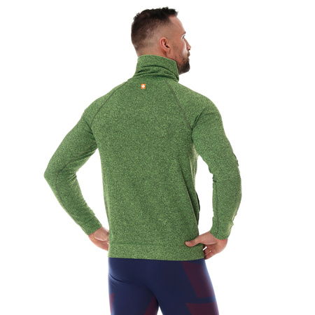 Bluza męska półgolf Brubeck FUSION Termoaktywna z kominem OUTDOOR