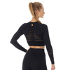 Damski top Brubeck GYM z długim rękawem Rashguard treningowy