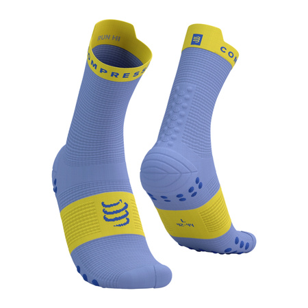 Skarpety do biegania COMPRESSPORT PRO RACING SOCKS RUN HIGH V4.0 Wysokie za kostkę