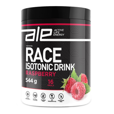 Napój izotoniczny w proszku ALE Race Isotonic Drink Raspberry Malinowy 544 g