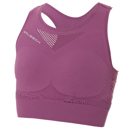 Damski Crop Top Brubeck GYM FITNESS treningowy termoaktywny 