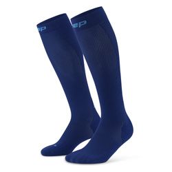 Męskie długie skarpety kompresyjne sportowe CEP 5.0 Core Run Podkolanówki