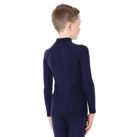Chłopięca bielizna termoaktywna Brubeck ACTIVE WOOL Komplet WEŁNA MERINO