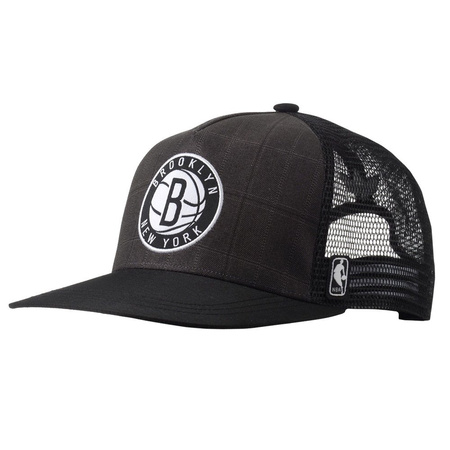 Czapka z daszkiem Adidas Originals Trucker NBA Brooklyn New York snapback