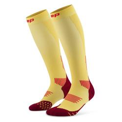 Męskie długie skarpety kompresyjne sportowe CEP 5.0 Core Run Podkolanówki