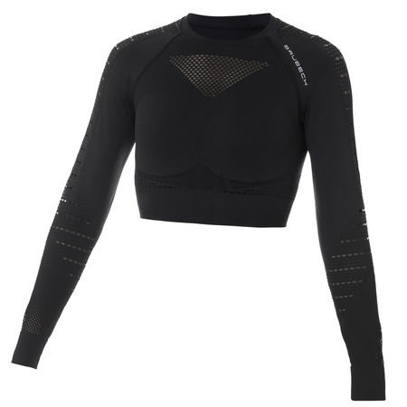 Damski top Brubeck GYM z długim rękawem Rashguard treningowy