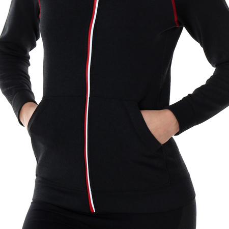 Bluza damska Brubeck FUSION Termoaktywna rozpinana z kapturem OUTDOOR