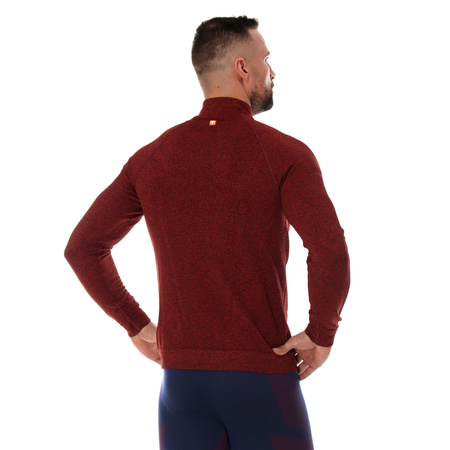 Bluza męska Brubeck FUSION Termoaktywna rozpinana ze stójką OUTDOOR