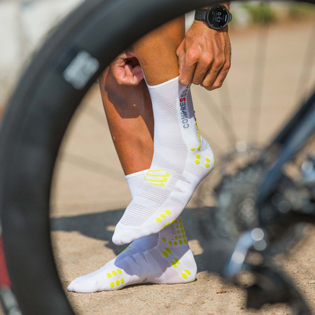 Skarpety rowerowe COMPRESSPORT PRO RACING SOCKS BIKE V3.0