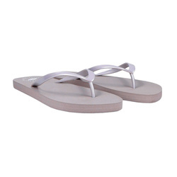 Damskie klapki japonki basenowe 4F sportowe na basen beżowe