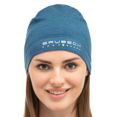 Czapka wełniana Brubeck Extreme Wool UNISEX Wełna Merino Termoaktywna