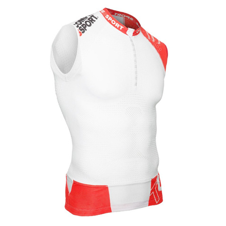 Koszulka kompresyjna COMPRESSPORT Trail Running Shirt V2 Tank do biegania Bezrękawnik