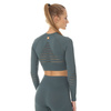 Damski top Brubeck GYM z długim rękawem Rashguard treningowy