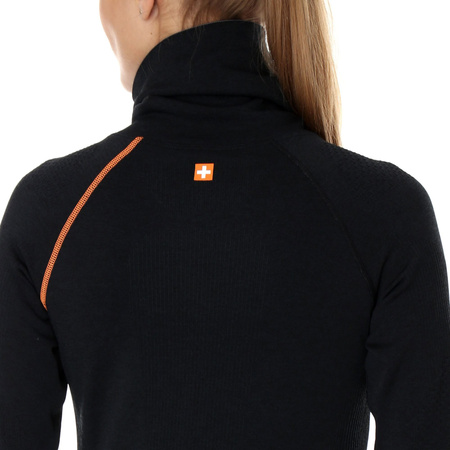 Bluza damska półgolf Brubeck FUSION Termoaktywna z kominem OUTDOOR