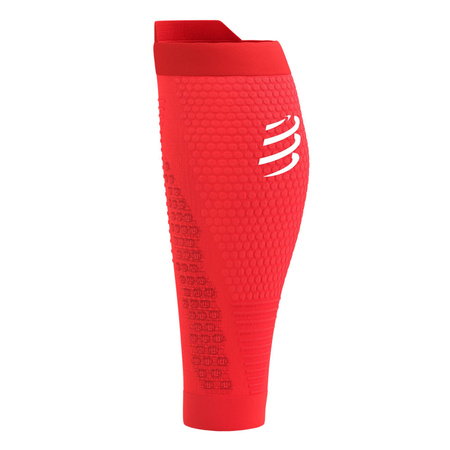 Opaski kompresyjne na łydki COMPRESSPORT R2 3.0 FLUO