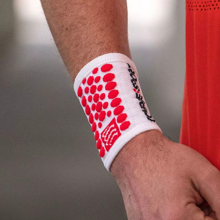 Frotki na nadgarstek COMPRESSPORT Sweatbands 3D.DOT 2 sztuki