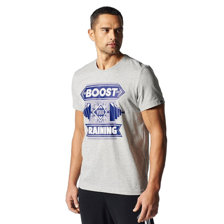 T-shirt męski Adidas Boost Training koszulka sportowa treningowa