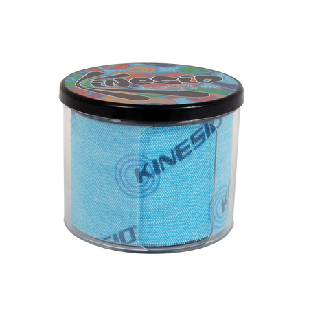 Kinesio Tex Performance + Taśma do kinesiotapingu rolka 5cm x 5m niebieska