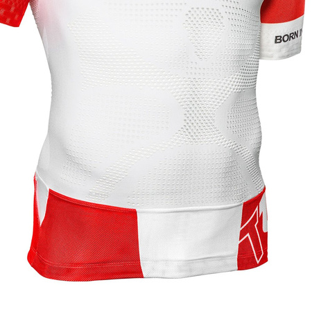 Koszulka kompresyjna COMPRESSPORT PRO RACING TRAIL RUNNING SHIRT V2 do biegania na rower