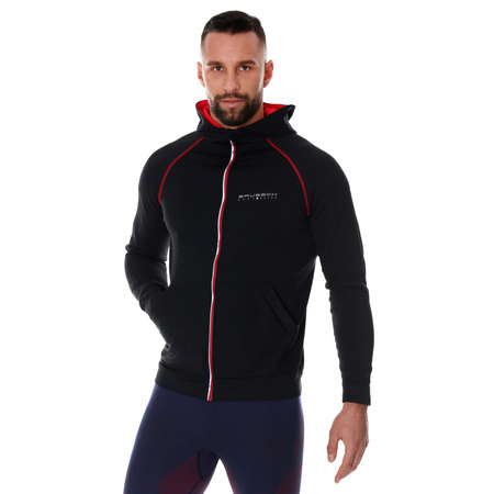 Bluza męska Brubeck FUSION Termoaktywna rozpinana z kapturem OUTDOOR