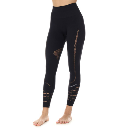 Legginsy damskie treningowe GYM Brubeck FITNESS termoaktywne