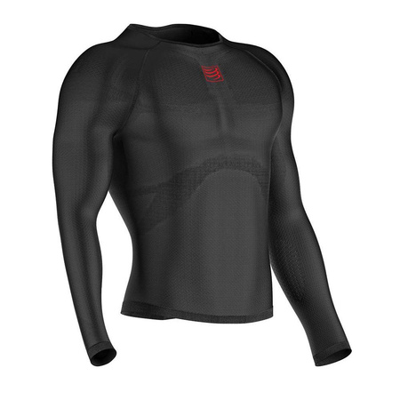 Koszulka termoaktywna COMPRESSPORT 3D Thermo ULTRALIGHT z długim rękawem