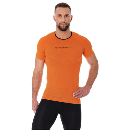 Koszulka męska Brubeck 3D Run PRO z krótkim rękawem termoaktywna 