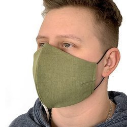 Maseczka na twarz Maska ochronna bawełniana wielorazowego użytku z kieszonką na filtr