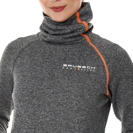 Bluza damska półgolf Brubeck FUSION Termoaktywna z kominem OUTDOOR