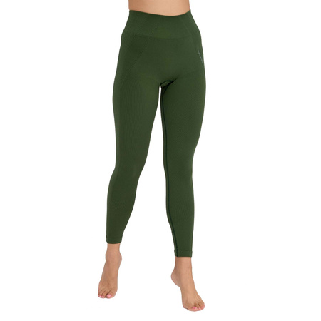 Legginsy damskie Brubeck CASUAL z wysokim stanem Spodnie termoaktywne