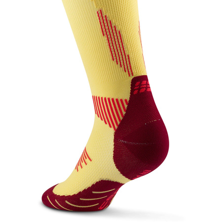 Damskie długie skarpety kompresyjne sportowe CEP 5.0 Core Run Podkolanówki