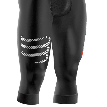 Spodnie COMPRESSPORT Multisport Pirate 3/4 szorty legginsy kompresyjne do biegania na rower siłownie