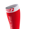 Opaski kompresyjne na łydki COMPRESSPORT PRO R2 SWISS (Race & Recovery) Nogawki