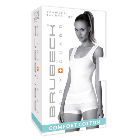 Bezrękawnik damski Koszulka BRUBECK COMFORT COTTON Bielizna termoaktywna