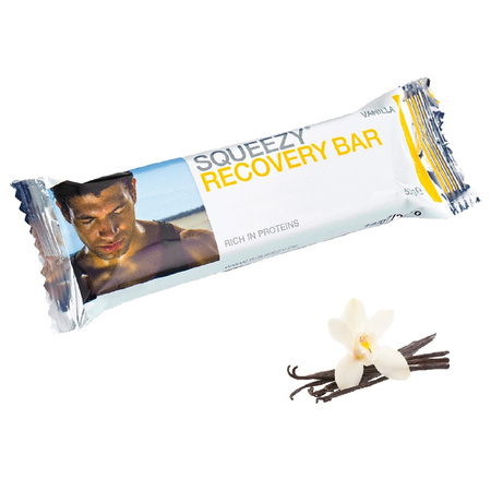 SQUEEZY RECOVERY BAR Baton Regeneracyjny 50 g Waniliowy