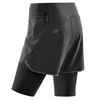 Damskie spodenki kompresyjne 2w1 CEP Run 2in1 Shorts 3.0