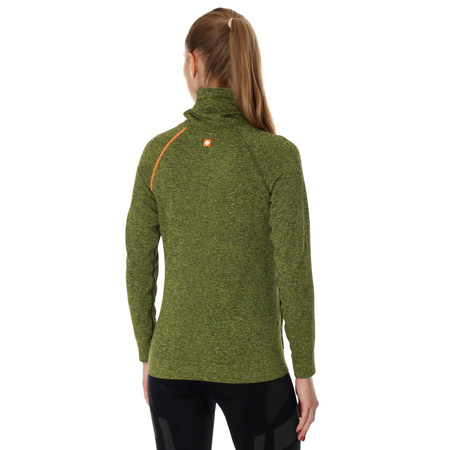 Bluza damska półgolf Brubeck FUSION Termoaktywna z kominem OUTDOOR