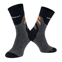 Skarpety męskie Brubeck Trekking Merino z wełny merynosa termoaktywne